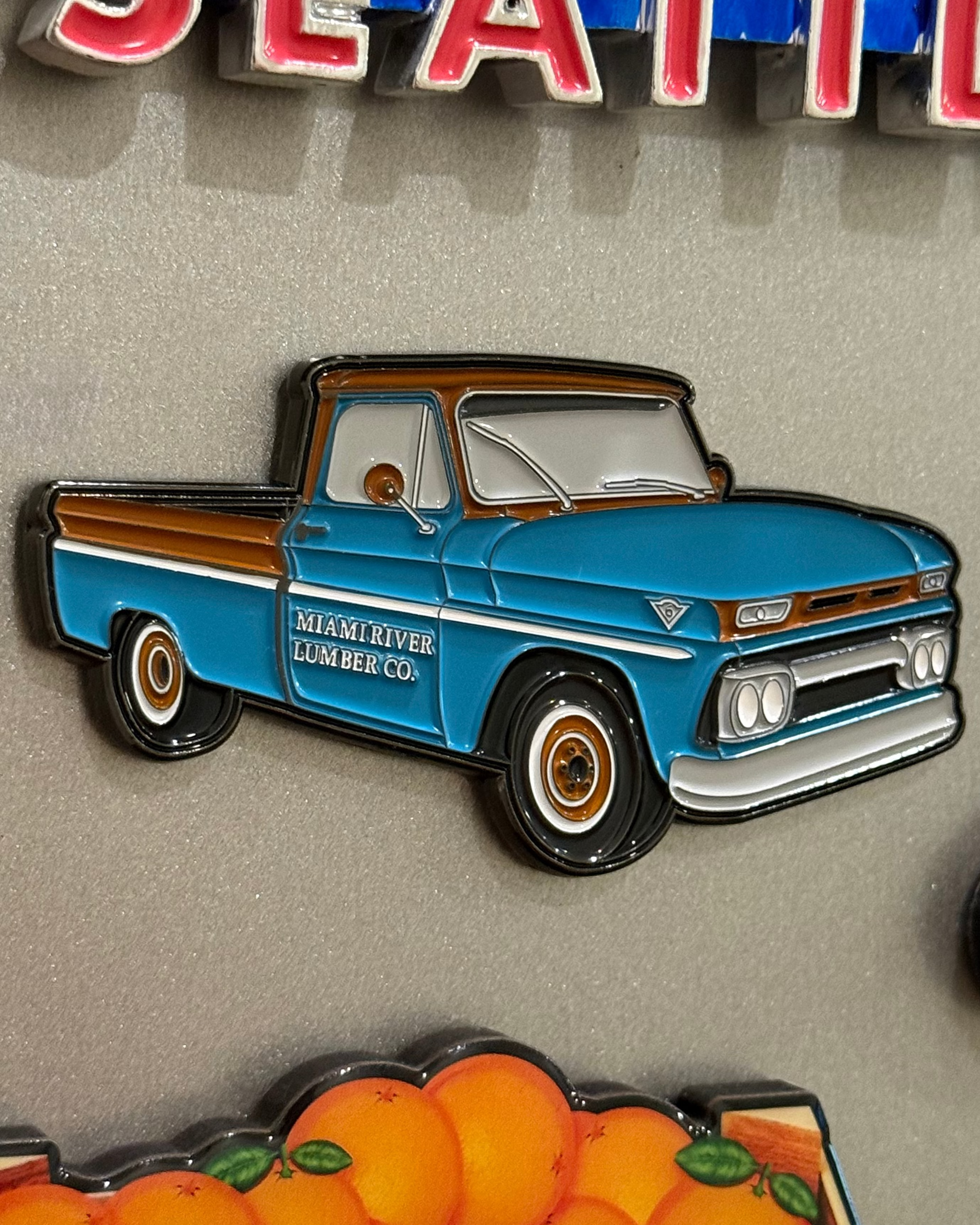 Miami River Lumber Co. Truck Magnet